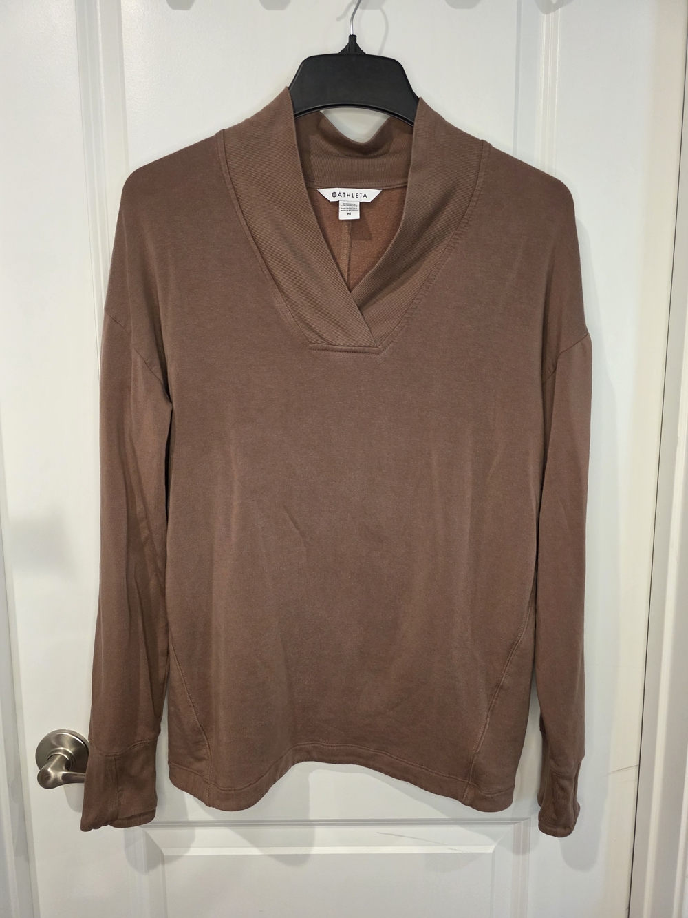 Athleta Clarity V-Neck Sweatshirt